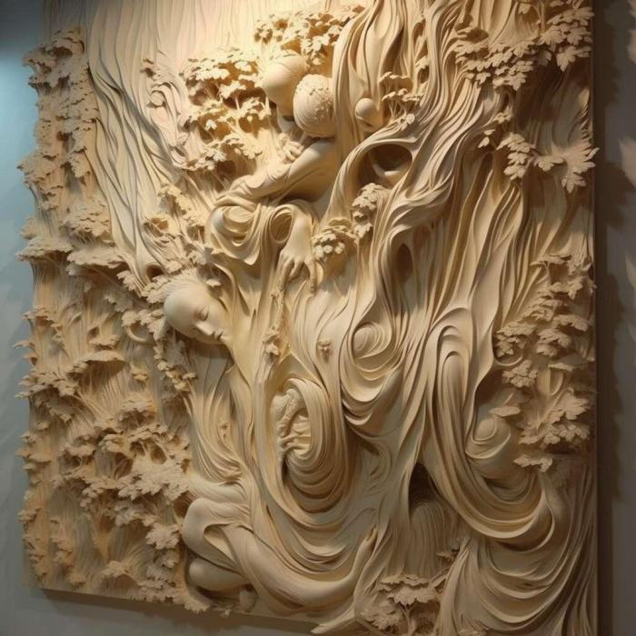 نموذج ثلاثي الأبعاد لآلة CNC 3D Art 